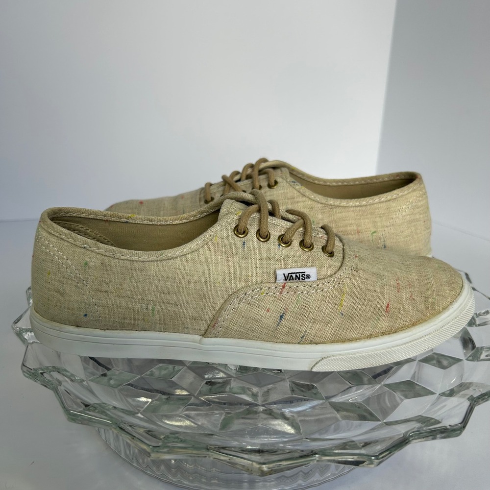 Vans Authentic Lo Pro Confetti‎ Speckled Canvas Shoes Women's US 7